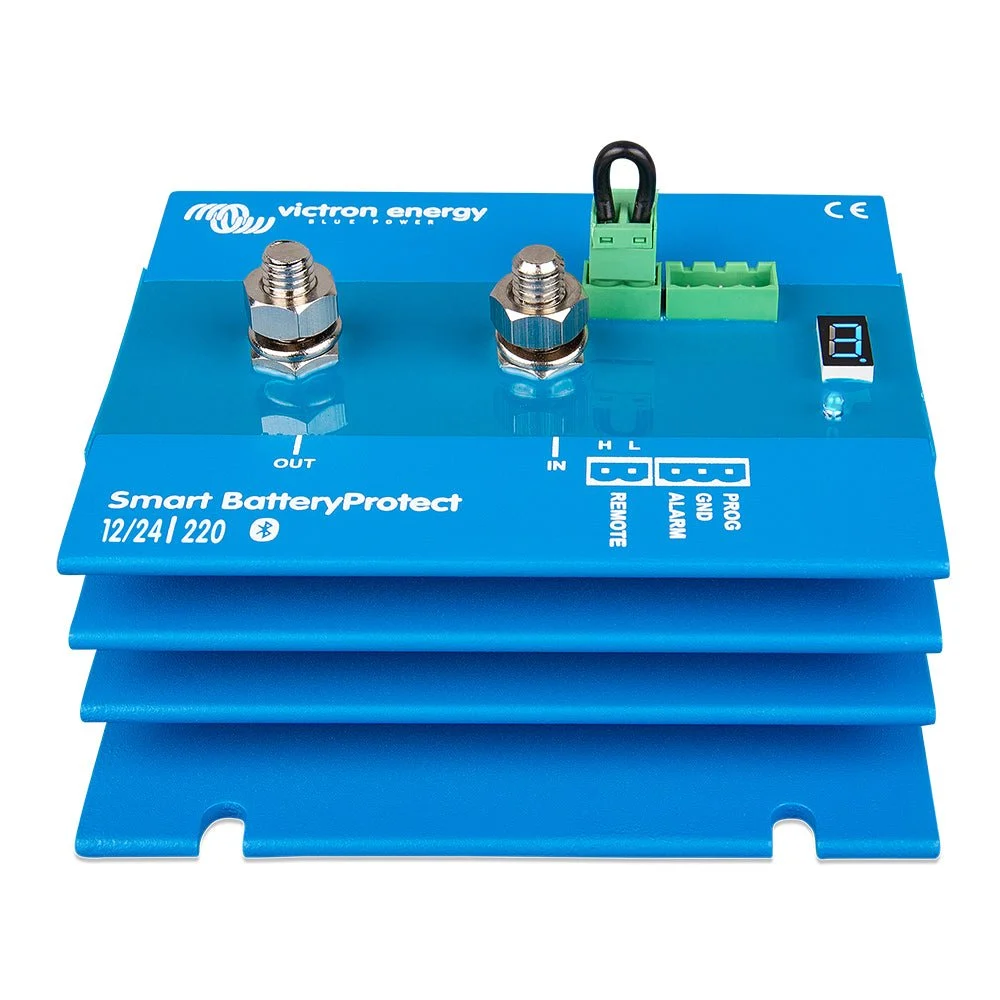 Victron Energy Smart BatteryProtect - 220AMP - 6-35 VDC - Bluetooth Capable – Marine Electrical Replacement Part