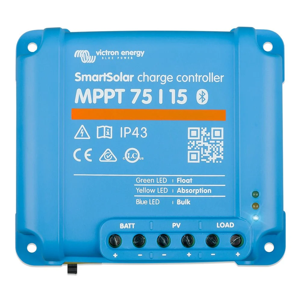 Victron Energy SmartSolar MPPT Solar Charge Controller - 75V - 15Amp - UL Approved – Marine Electrical Replacement Part
