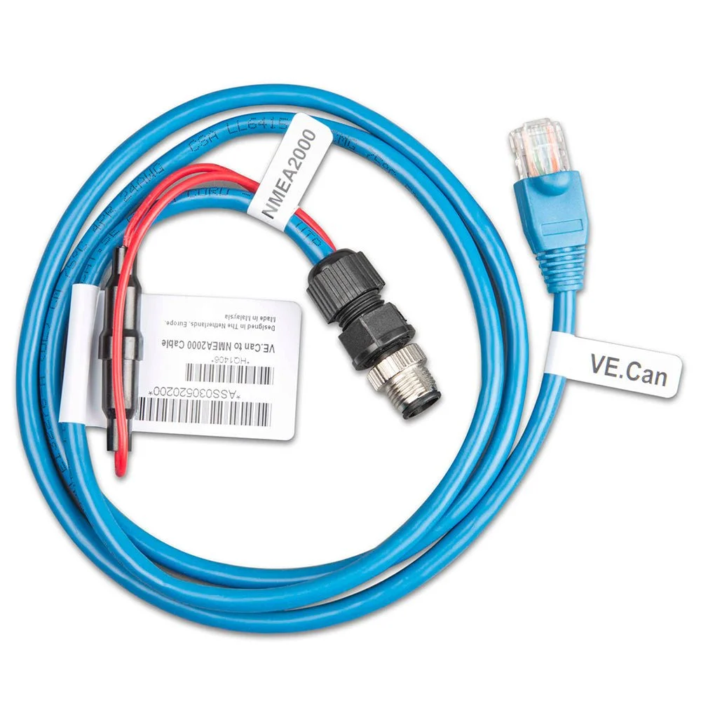 Victron Energy VE. Can to NMEA 2000 Micro-C Male Cable – Marine Electrical Replacement Part
