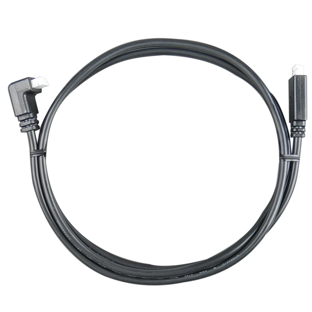 Victron Energy VE. Direct - 0.3M Cable (1 Side Right Angle Connector) – Marine Electrical Replacement Part