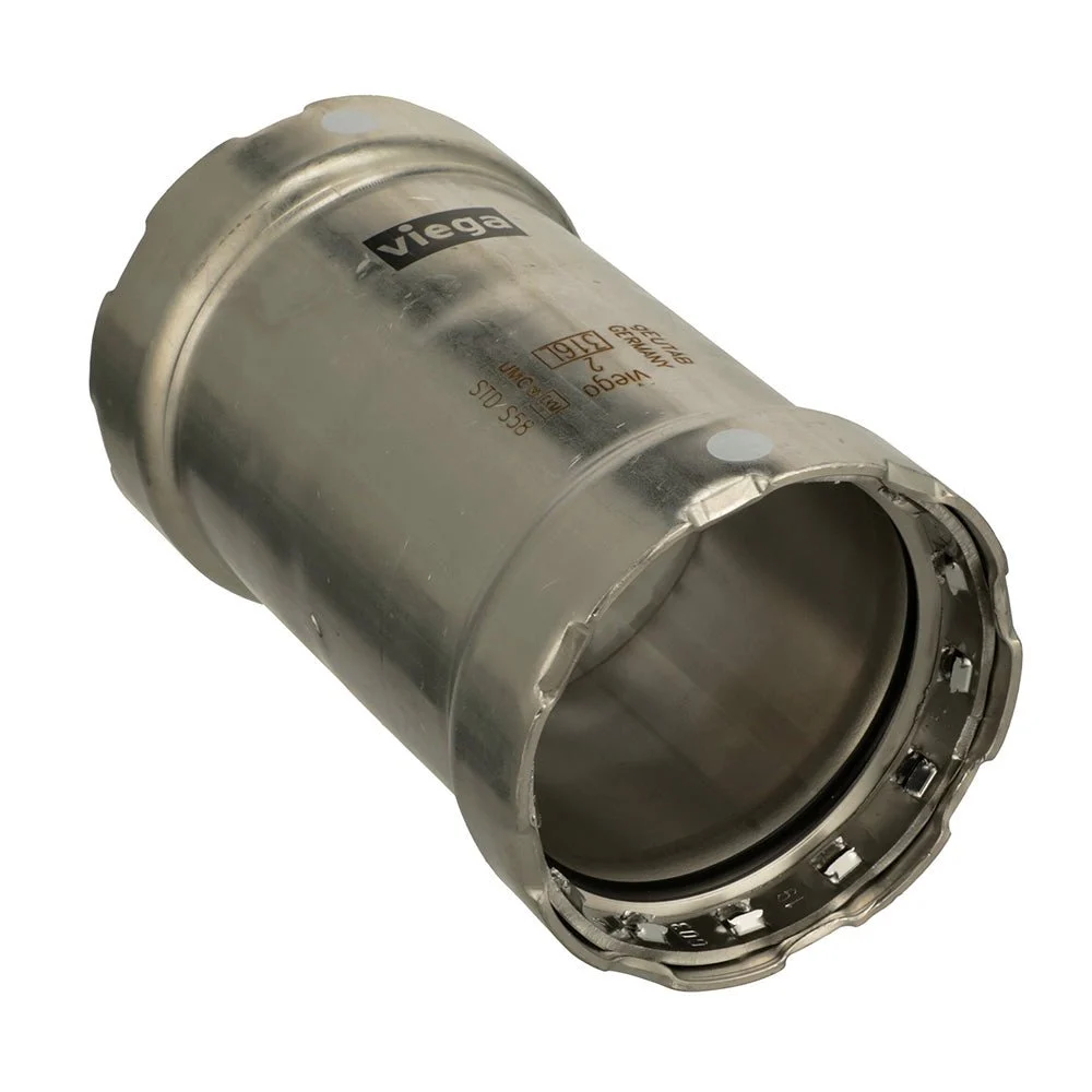 Viega MegaPress 316 FKM 1-1/4" Slip Coupling w/o Stop – Marine Boat Replacement Part