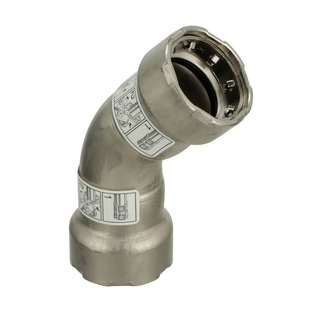 Viega MegaPress 316 FKM 1" 45 Degree Elbow – Marine Boat Replacement Part