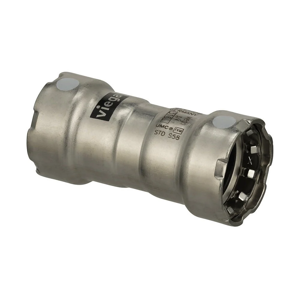 Viega MegaPress 316 FKM 1" Coupling w/Stop – Marine Boat Replacement Part