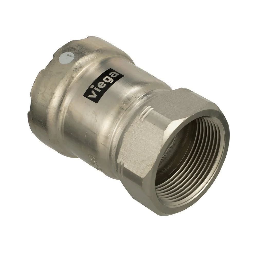 Viega MegaPress 316 FKM FPT Adapter - 1" x 1" (FPT) – Marine Boat Replacement Part