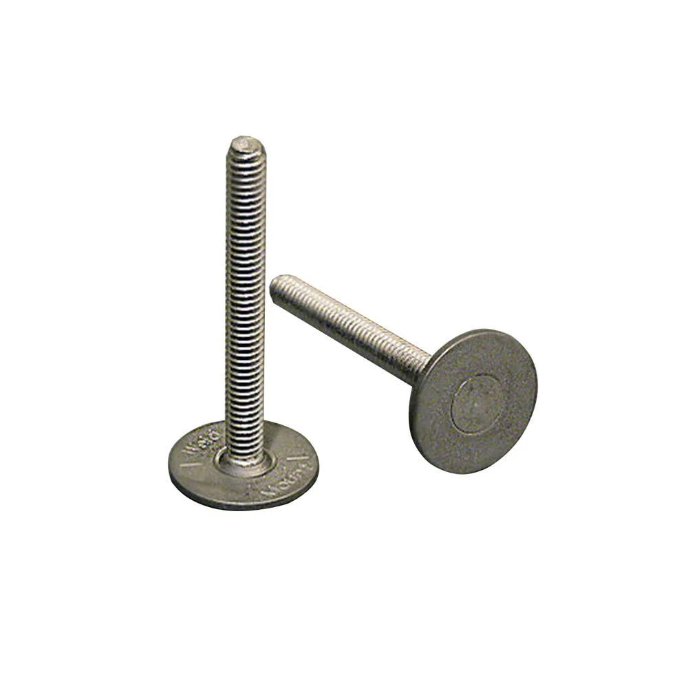 Weld Mount 1.25" Tall Stainless Panel Stud w/0.62" Base & #8 x 32 Thread - Qty. 15 – Marine Electrical Replacement Part