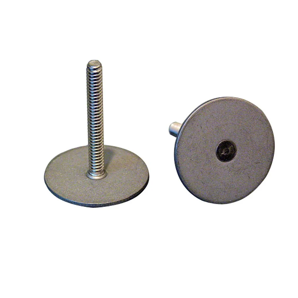 Weld Mount 1.5" Tall Stainless Steel Stud w/#10 x 24 Threads - Qty. 10 – Marine Electrical Replacement Part