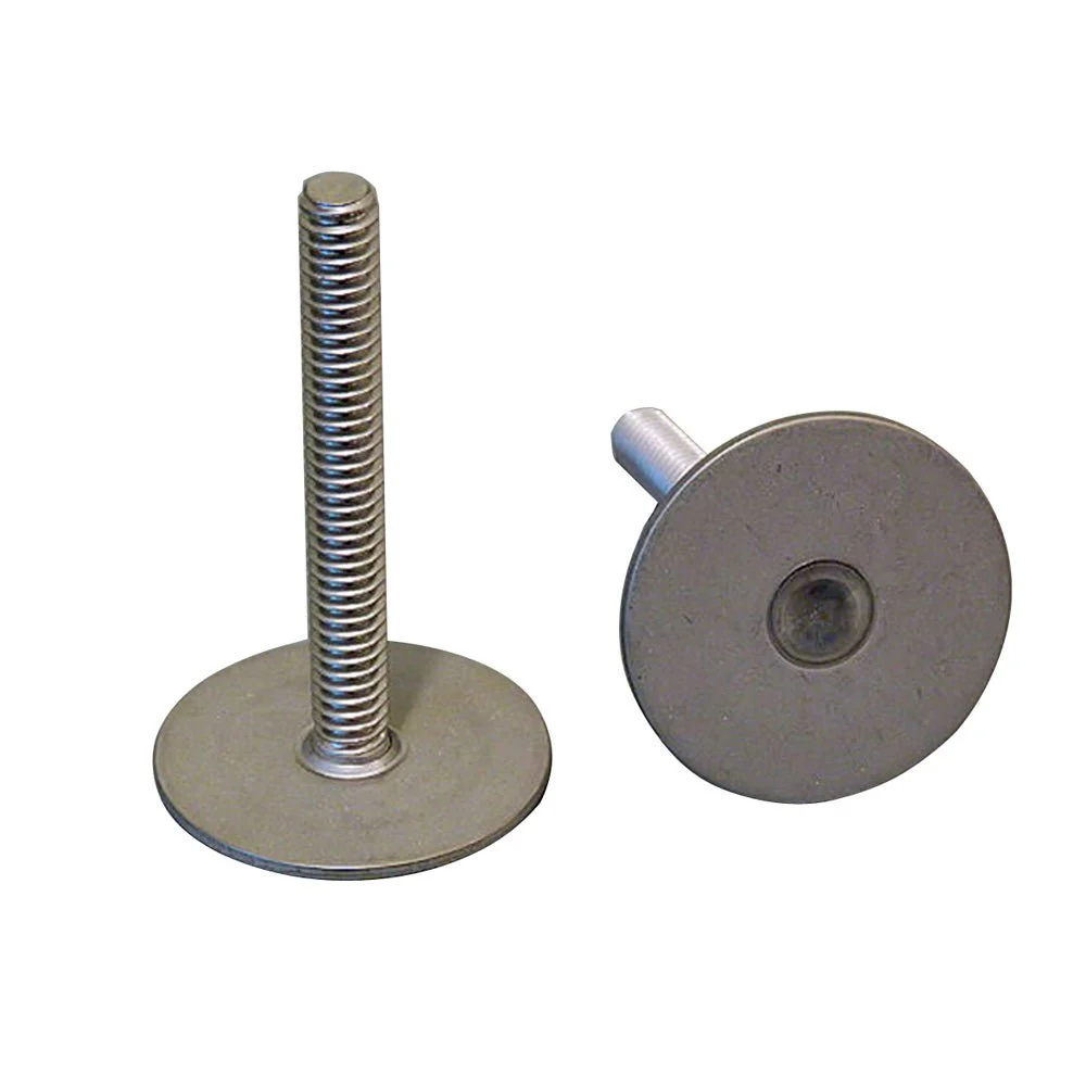 Weld Mount 1.5" Tall Stainless Stud w/1/4" x 20 Threads - Qty. 10 – Marine Boat Replacement Part