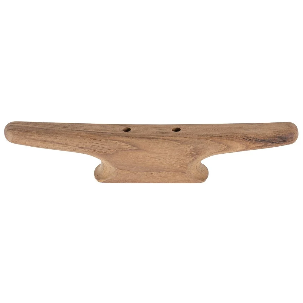 Whitecap 12" Cleat - Teak – Marine Boat Replacement Part