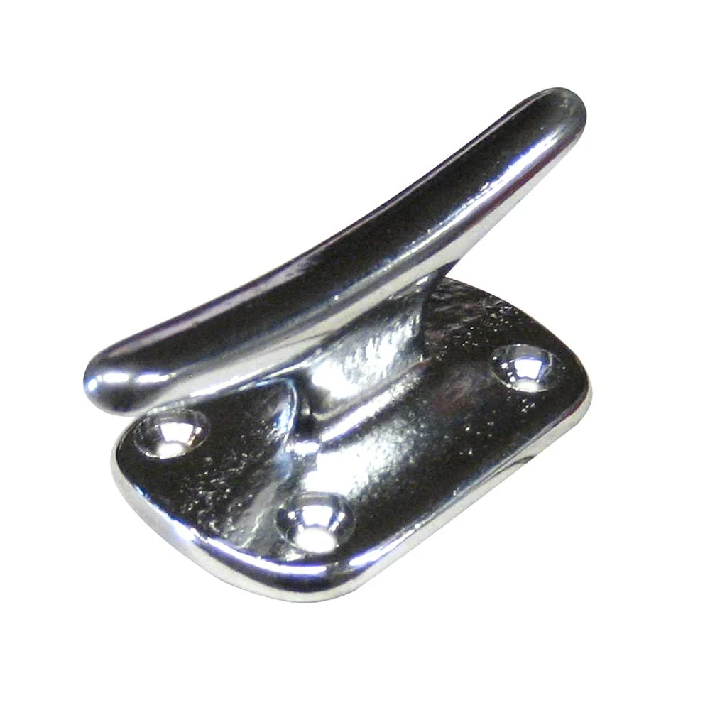 Whitecap Fender Cleat - CP/Brass - 2" – Marine Boat Replacement Part