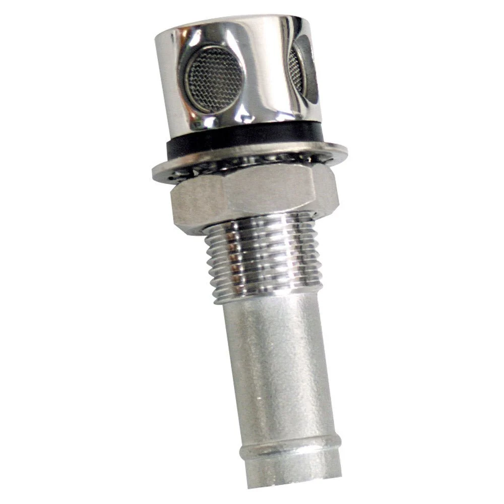 Whitecap Fuel Vent - Round Head, Straight Shaft, 5/8" Hose – Boat Pump & Plumbing Part