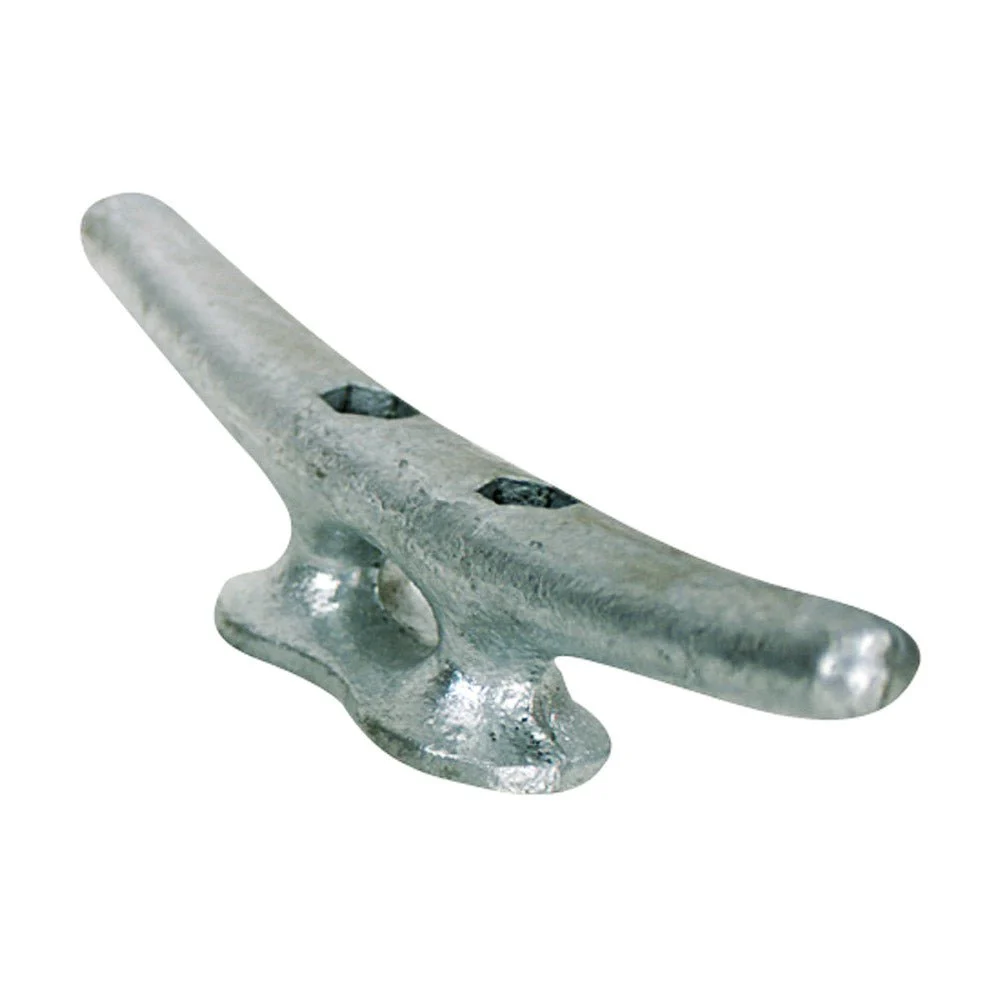 Whitecap Galvanized Dock Cleat - 10" – Marine Boat Replacement Part