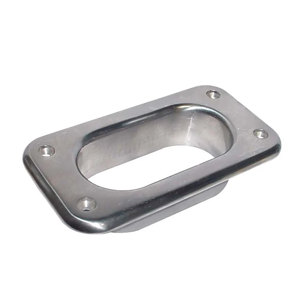 Whitecap Hawse Pipe - 316 Stainless Steel - 4" x 2" – Marine Boat Replacement Part