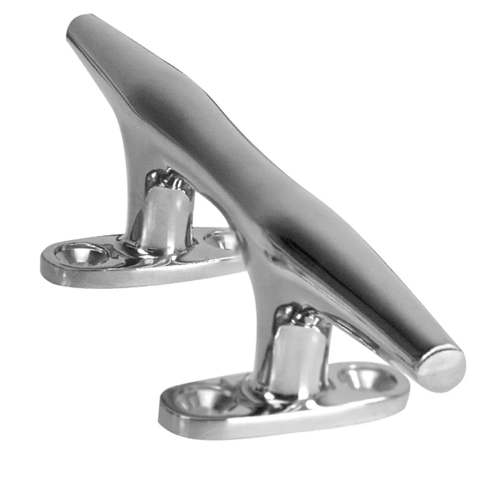 Whitecap Heavy Duty Hollow Base Stainless Steel Cleat - 12" – Marine Boat Replacement Part