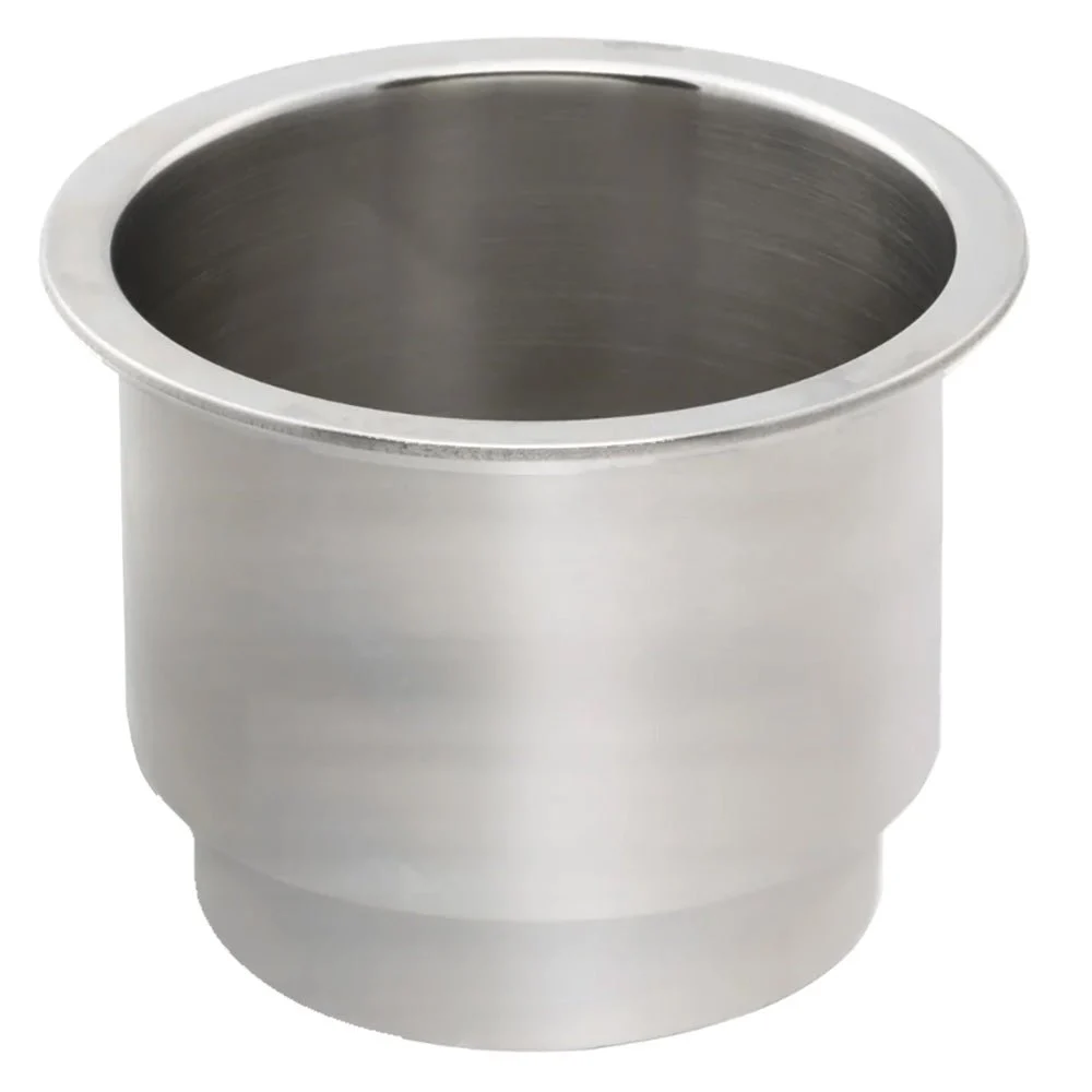 Whitecap Large Stainless Steel Cupholder (Fits YETI) – Marine Boat Replacement Part