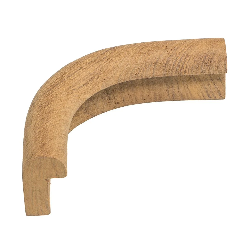 Whitecap Teak Edge Molding Outside Corner – Marine Boat Replacement Part