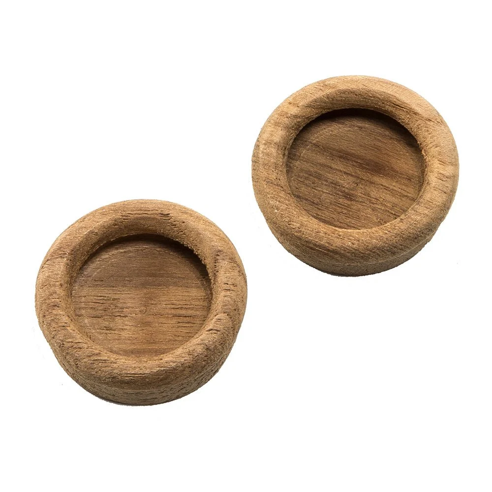 Whitecap Teak Round Drawer Pull - 1-3/8" Round - 2 Pack – Marine Boat Replacement Part