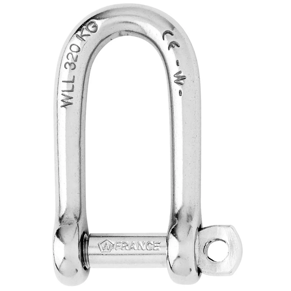 Wichard Marine Wicahrd Self-Locking Long D Shackle - Diameter 5mm - 3/16"