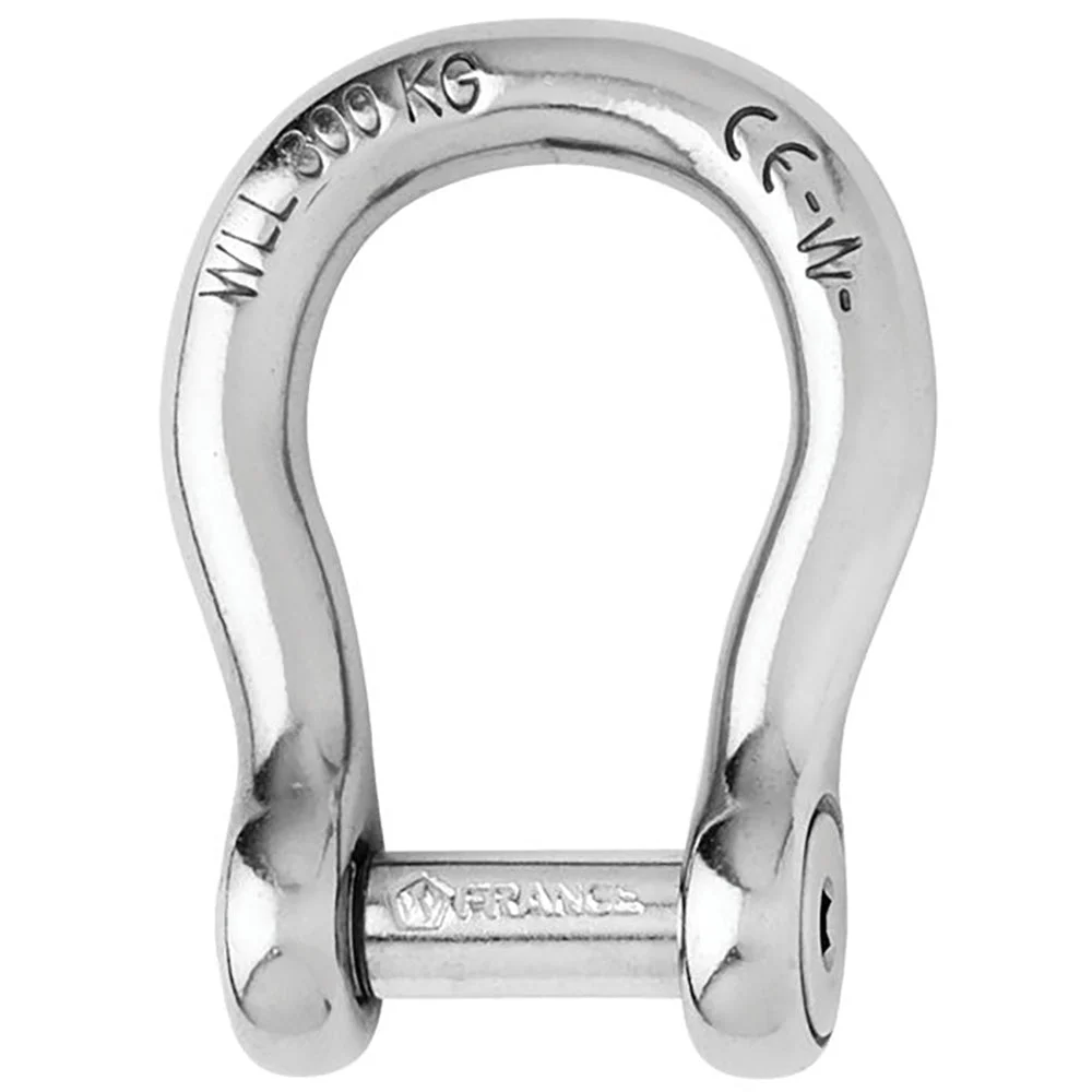 Wichard Marine Self-Locking Allen Head Pin Bow Shackle - 12mm Diameter - 15/32"