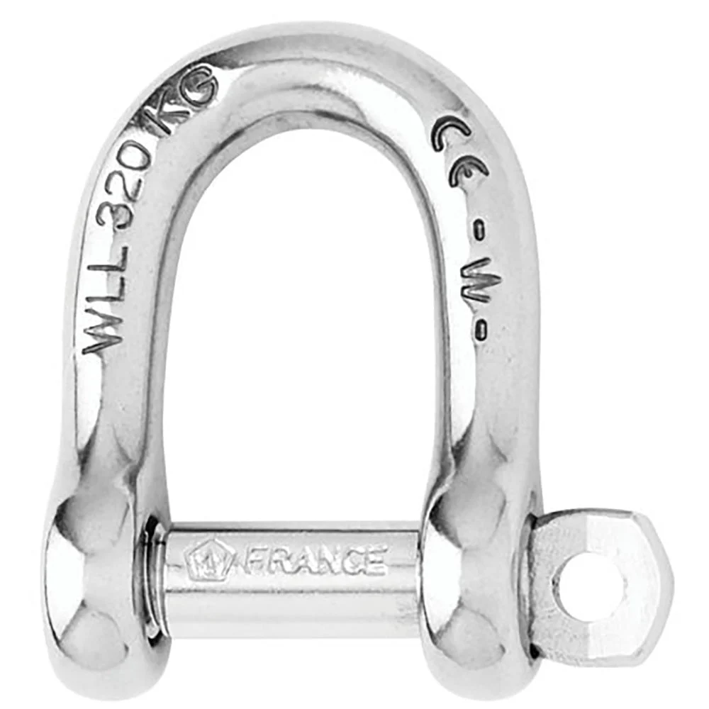 Wichard Marine Self-Locking D Shackle - 12mm Diameter - 15/32"