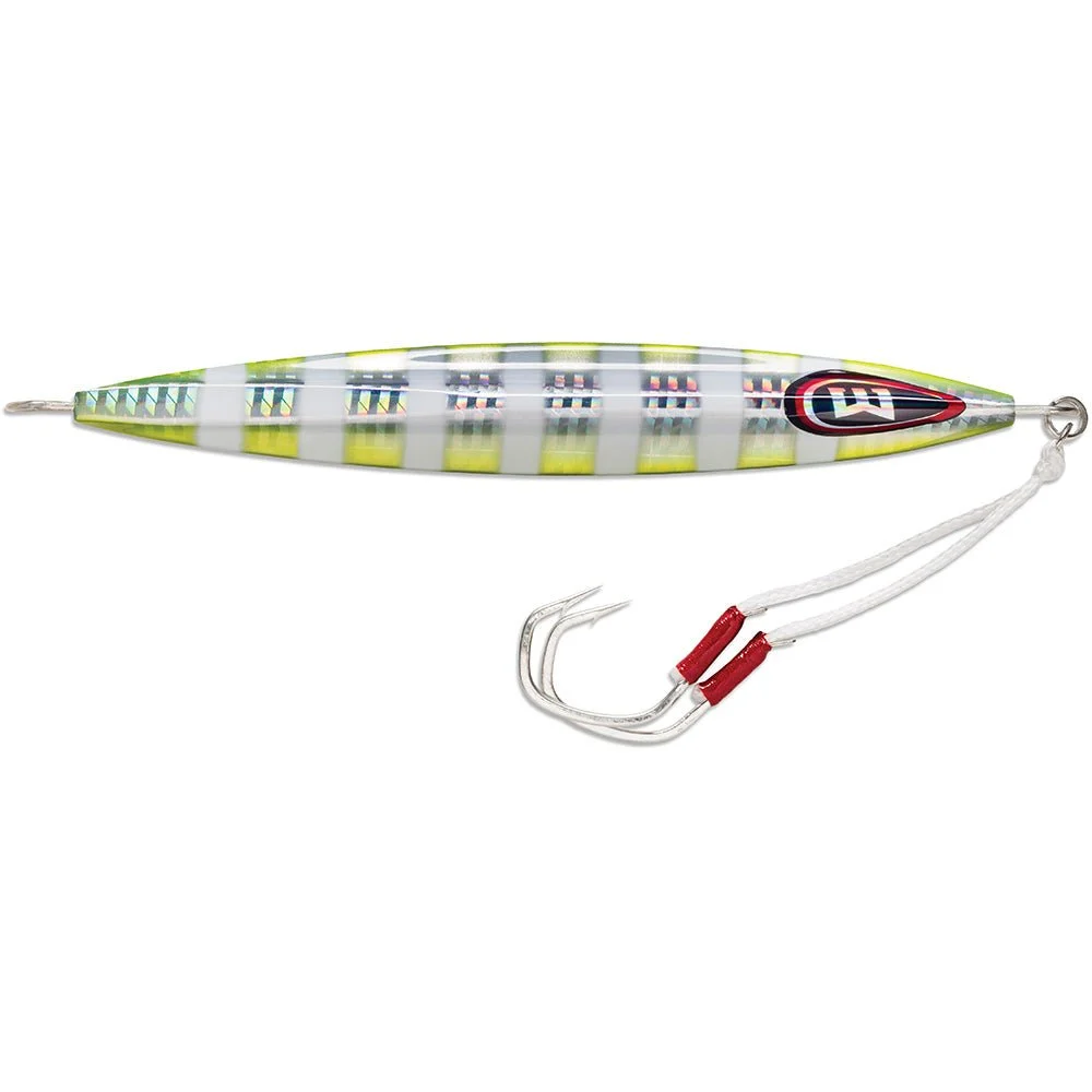 Williamson Kensaki 280 Jig - 7.25" - 9-7/8oz - Chartreuse Blink – Marine Boat Replacement Part