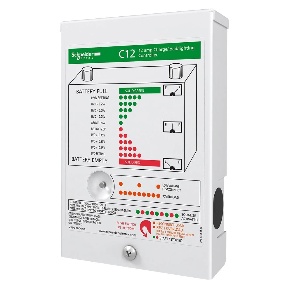 Xantrex C-Series Solar Charge Controller - 12 Amps – Marine Boat Replacement Part