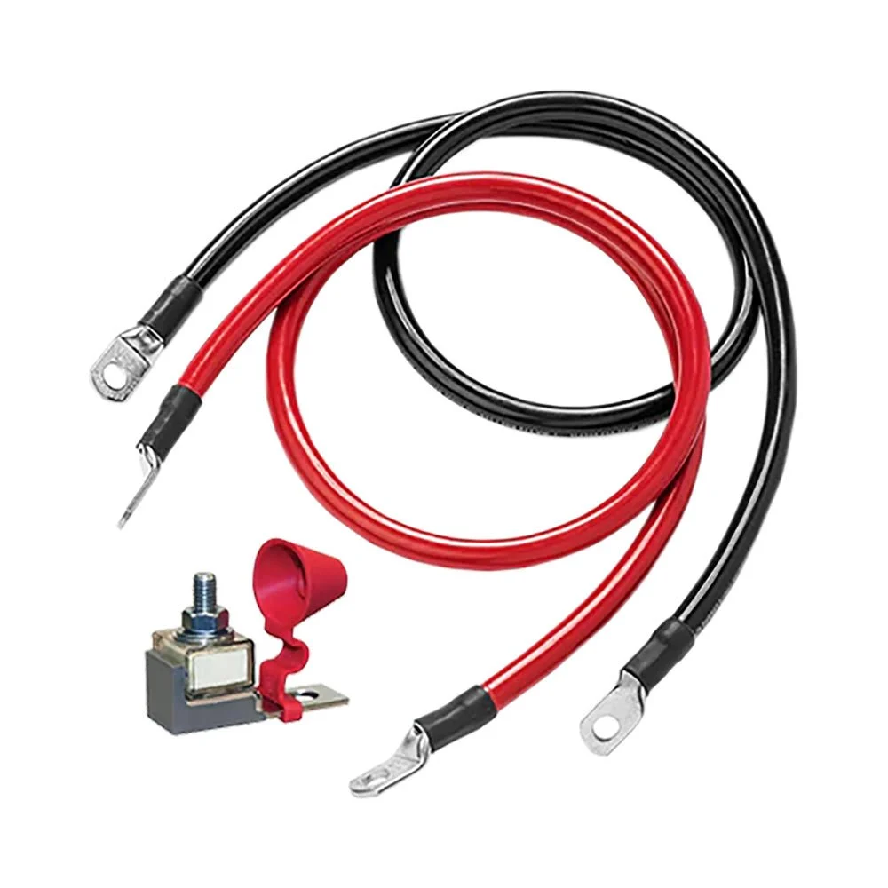 Xantrex DC Battery Cables (4G) + Fuse S-Kit – Marine Electrical Replacement Part
