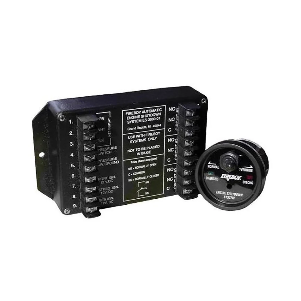 Xintex 8 Circuit Engine Shutdown w/Time Delay - Round Display